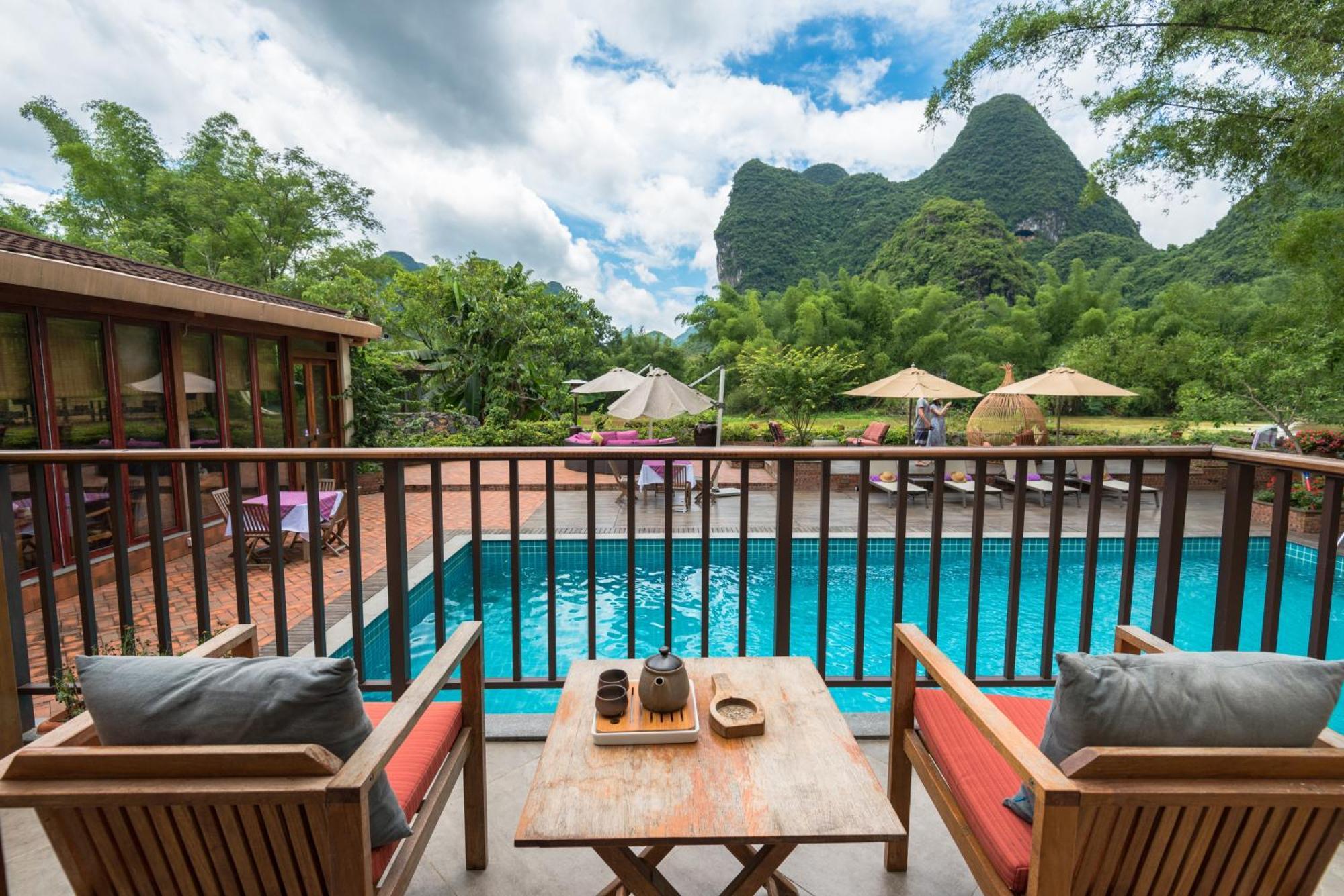 The Apsara Lodge Yangshuo Exterior foto