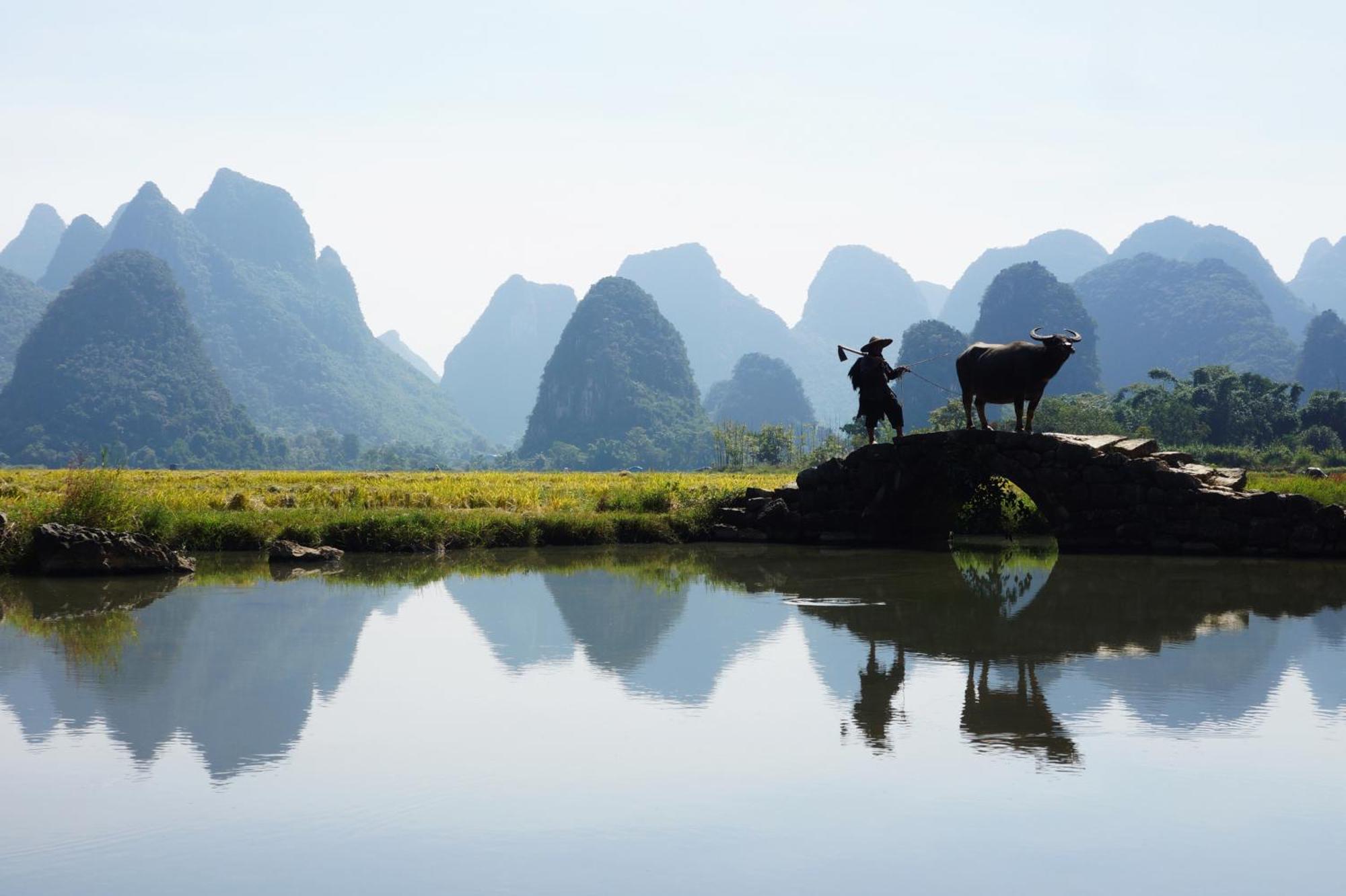 The Apsara Lodge Yangshuo Exterior foto