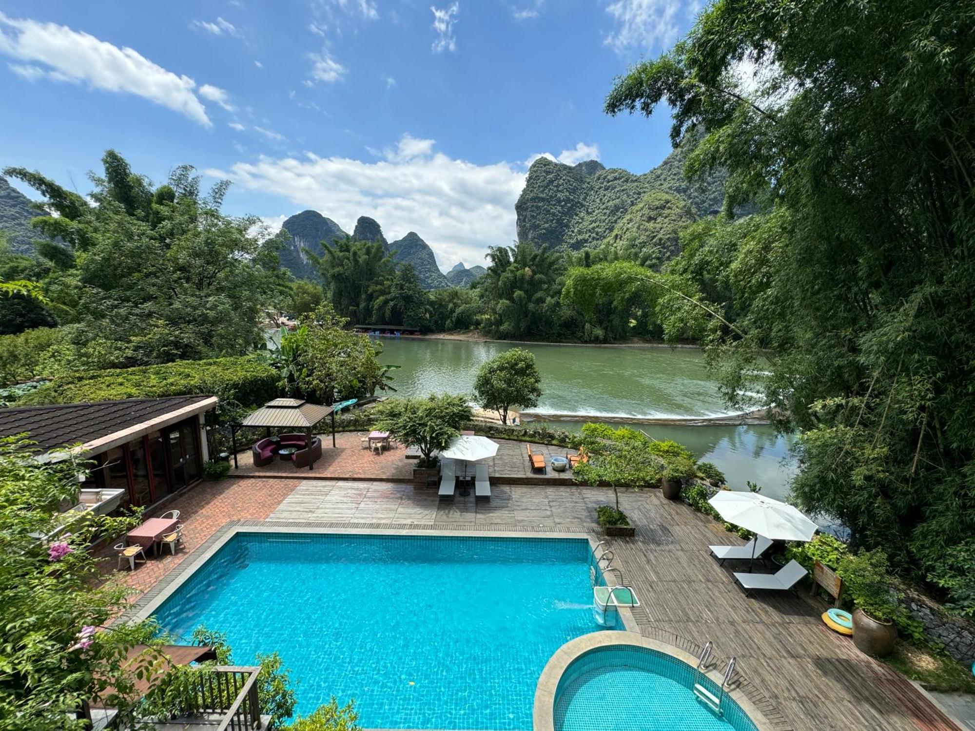 The Apsara Lodge Yangshuo Exterior foto